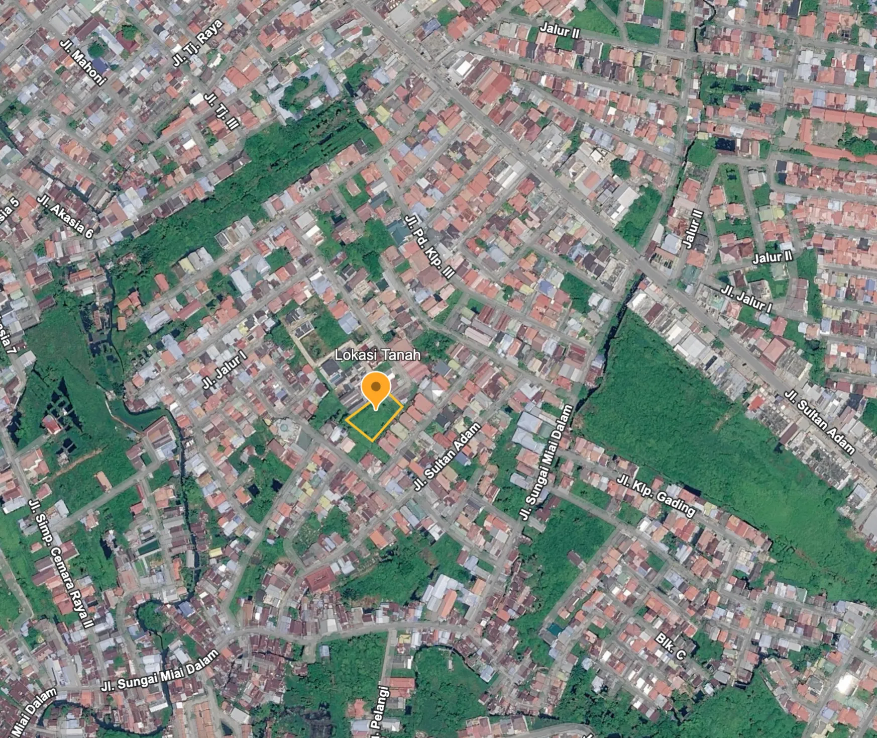 Tanah Dijual 1.546 m² di Jl. Sultan Adam, Banjarmasin 1
