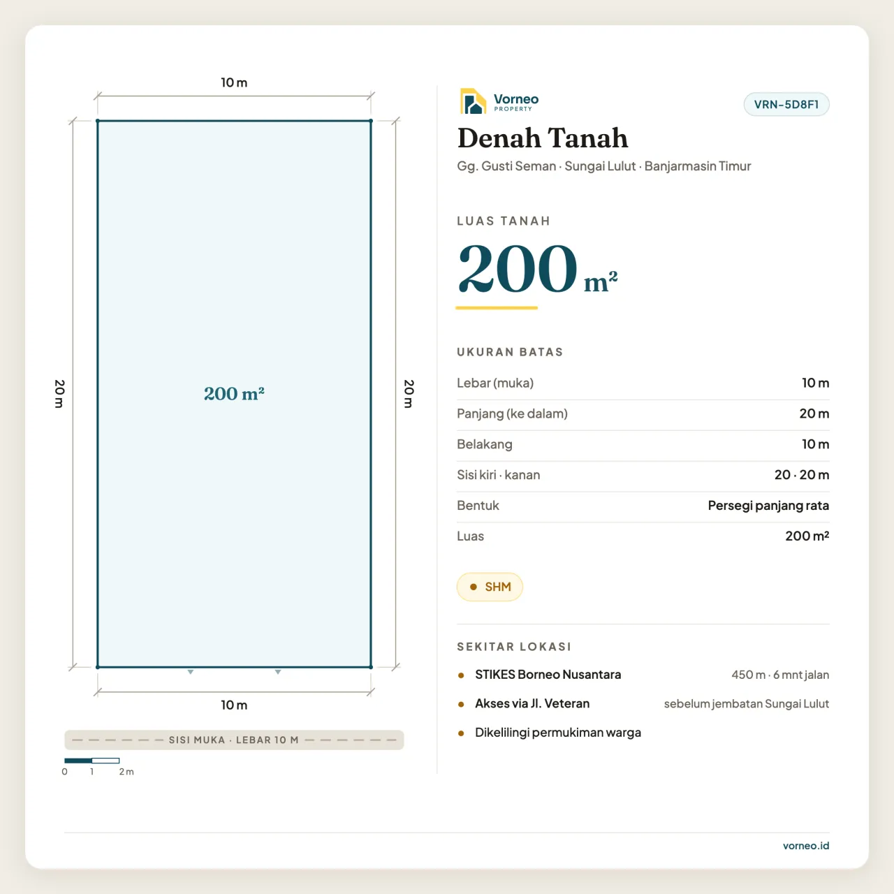 Denah Tanah 1