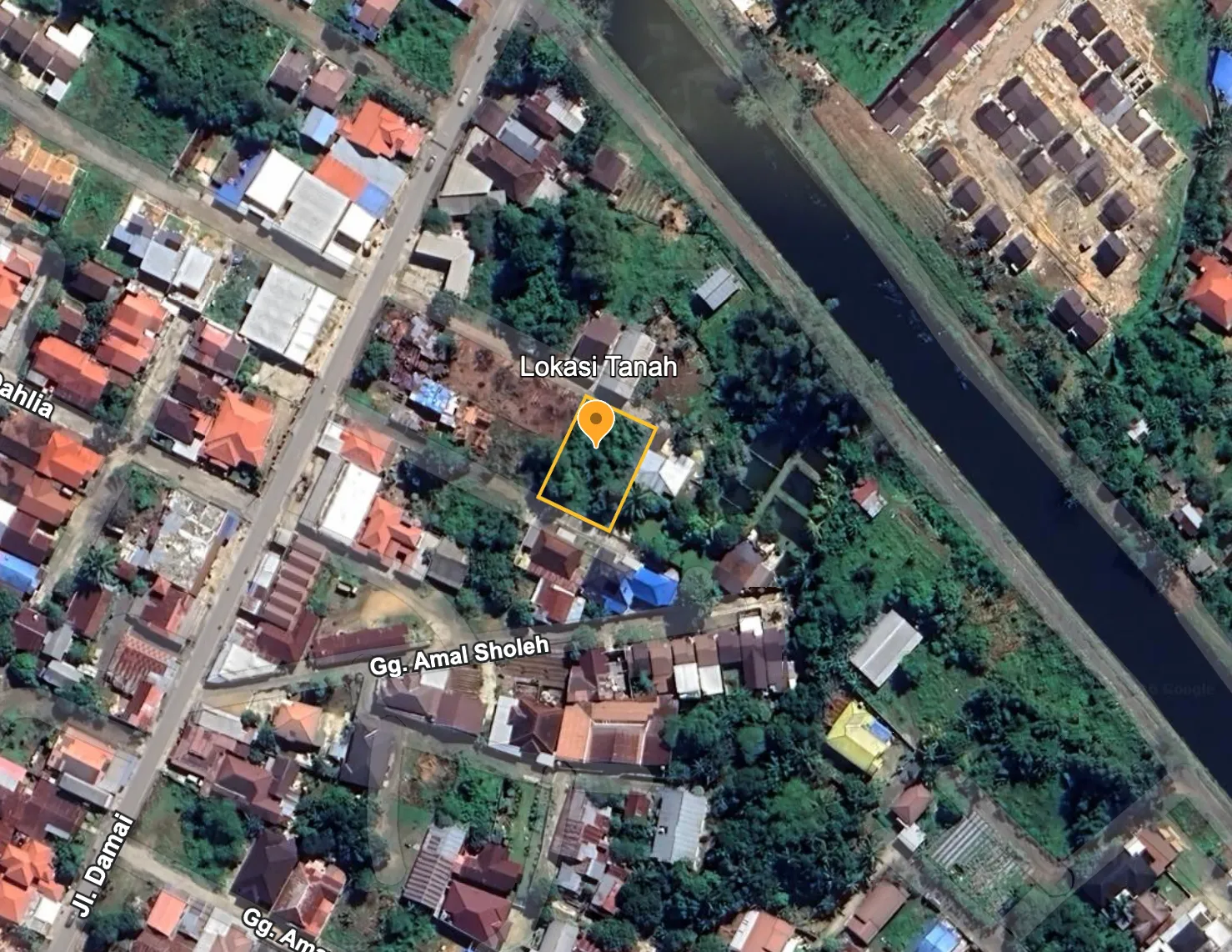Tanah Dijual 600 m² di Cindai Alus, Martapura 2